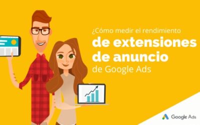 ¿Cómo medir el rendimiento de extensiones de anuncio de Google Ads?